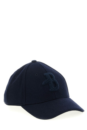 Terry logo cap Blue