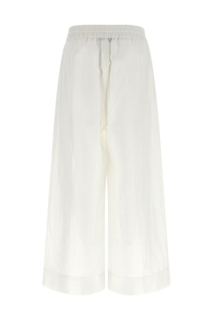 Linen trousers White