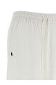 Льняные брюки белого цвета POLO RALPH LAUREN 21664389CREAM