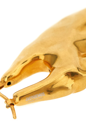 'Les Boucles Homard' earrings Gold