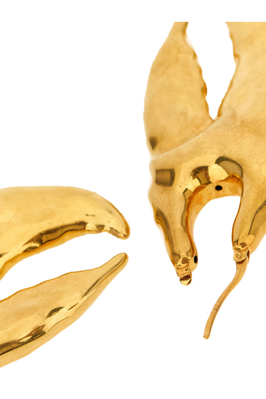 'Les Boucles Homard' earrings Gold
