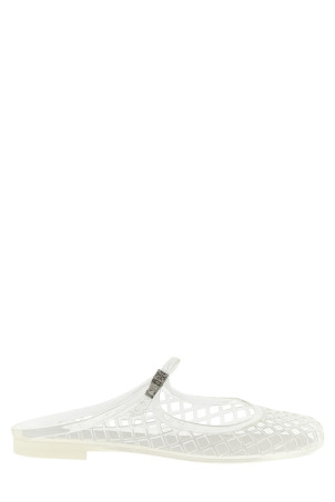 'Mello Mary Jane Jelly' sabots White