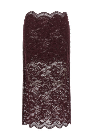 Lace skirt Purple