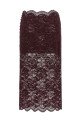 Кружевная юбка фиолетового цвета PACO RABANNE 26AJJU598PA0170P534