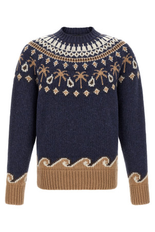 'Sweet Winter' sweater Blue
