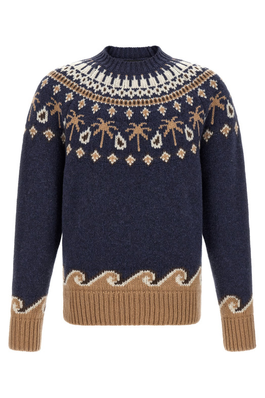 'Sweet Winter' sweater Blue