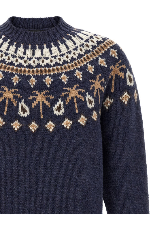 'Sweet Winter' sweater Blue
