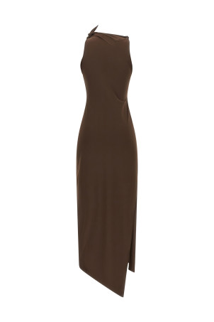 Flower dress Brown