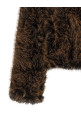 'Susan First' eco-fur coat Brown