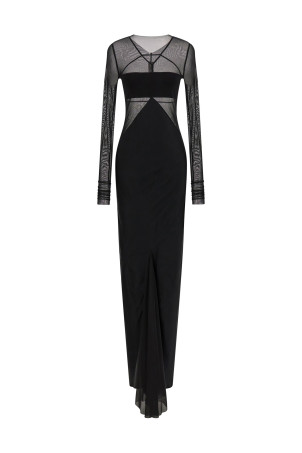 'Combo' dress Black