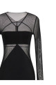 'Combo' dress Black