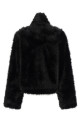 'Jackie First' eco-fur coat Black