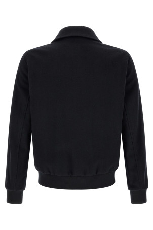 Wool cloth jacket Black