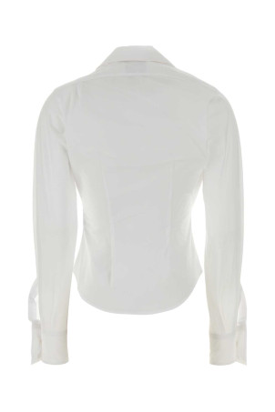 White poplin Drunken shirt VIVIENNE WESTWOOD (1501000CW009Q)