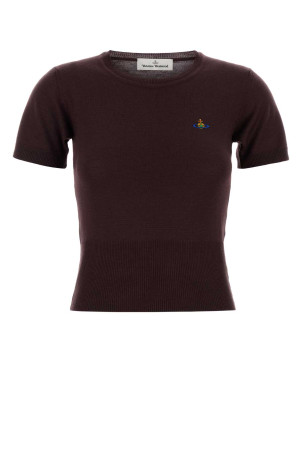 Aubergine wool Bea sweater VIVIENNE WESTWOOD (1803002QY005E)