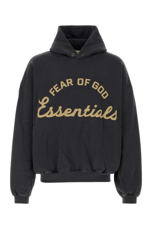Slate cotton oversize sweatshirt Gray FEAR OF GOD ESSENTIAL (192SP264461F)