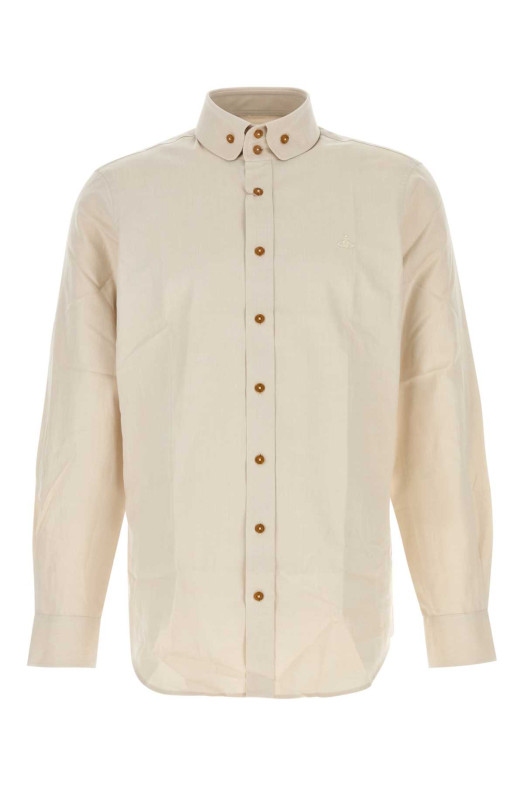 Sand cotton shirt VIVIENNE WESTWOOD (24010005W01PI)