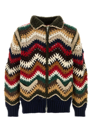 Multicolor crochet cardigan SACAI (2604130M)