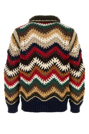 Multicolor crochet cardigan SACAI (2604130M)