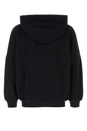 Black cotton sweatshirt VIVIENNE WESTWOOD (2I01000UJ00AS)