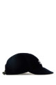 Midnight blue velvet baseball cap MIU MIU (5HC3692CUA)