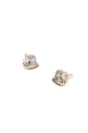 Серебристые серьги Faye от VIVIENNE WESTWOOD (6201038D01P019)