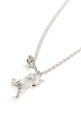 Silver metal Satyr necklace VIVIENNE WESTWOOD (630203FS02P019)