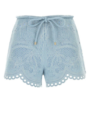 Embroidered denim shorts ZIMMERMANN (7215ARS263)