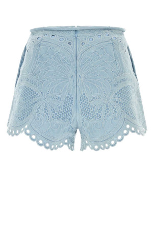 Embroidered denim shorts ZIMMERMANN (7215ARS263)