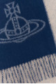 Blue wool scarf VIVIENNE WESTWOOD (81030006W01MK)