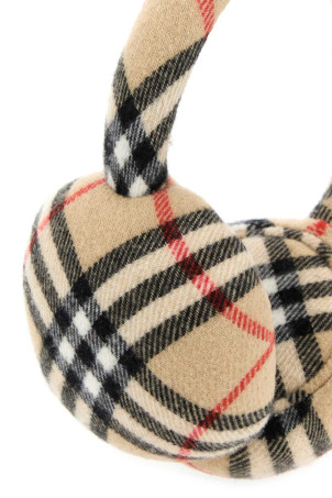 Embroidered wool blend earmuffs BURBERRY (8114031)