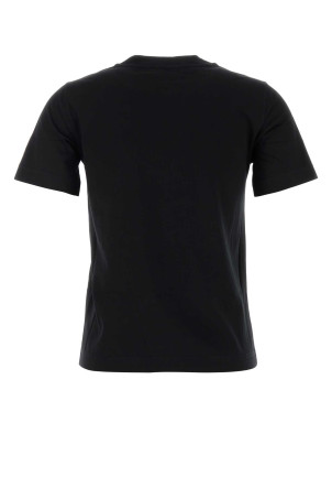 Black cotton t-shirt Black BURBERRY (8116164)