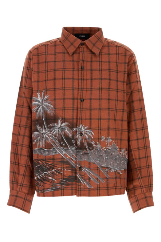 PALMS FLANNEL Red AMIRI (AMTOSH1197)