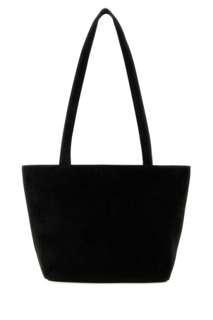 Black suede Parker shoulder bag THE ROW (H001385L700)