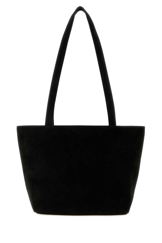 Black suede Parker shoulder bag THE ROW (H001385L700)