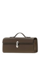Mud leather Slim Symmetry handbag SAVETTE (H01426)