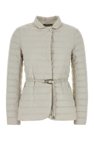 Chalk nylon blend Lanzada down jacket Beige MOORER (LANZADAS3)