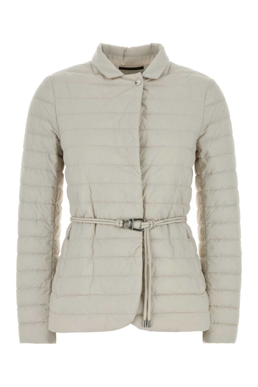 Chalk nylon blend Lanzada down jacket Beige MOORER (LANZADAS3)