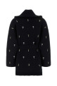 Black wool Dance With Me cardigan ALANUI (LWHB064E26KNI0081084)