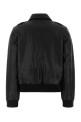 Black leather Gaelle jacket Black A.P.C. (PXCDGF32052)