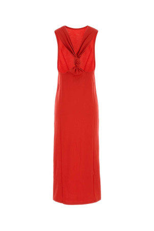 Red cotton Rayna dress LOULOU DE SAISON (RAYNA)