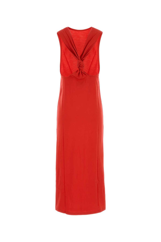 Red cotton Rayna dress LOULOU DE SAISON (RAYNA)