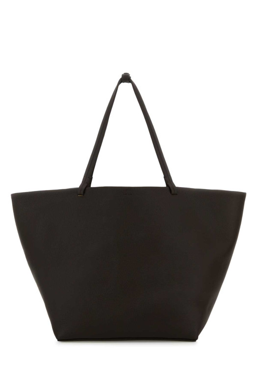 Dark brown leather Park Tote XL shopping bag THE ROW (W1201ML129)