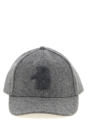 Monogram patch cap Gray