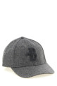 Monogram patch cap Gray