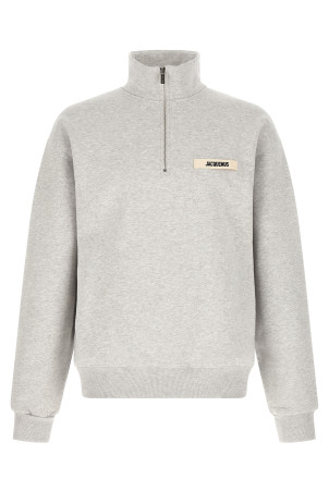 'Le Camionneur Gros-Grain' sweatshirt Gray