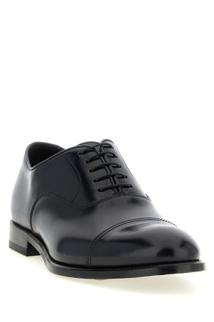 'Oxford' lace up shoes Black