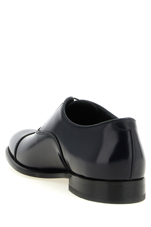'Oxford' lace up shoes Black