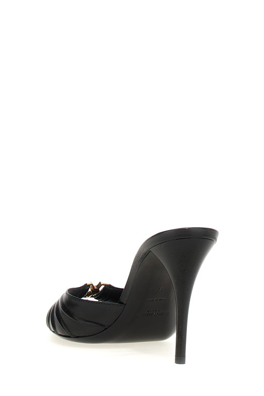 'Babylone' mules Black