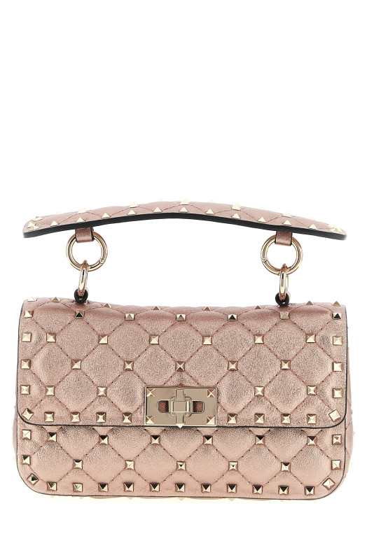 Сумка через плечо Valentino Garavani «Rockstud Spike», розового цвета W2B0123IEWGF9